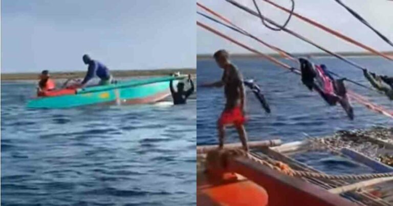 Watch: Filipino Fishermen Harassed By Chinese Coast Guard Near Scarborough Shoal