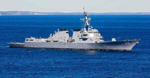 US Navy Intercepts Missiles In Red Sea While Protecting Maersk Ships