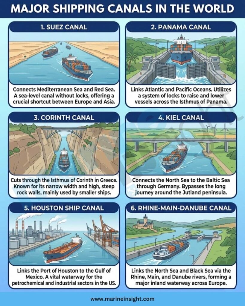 shipping canals