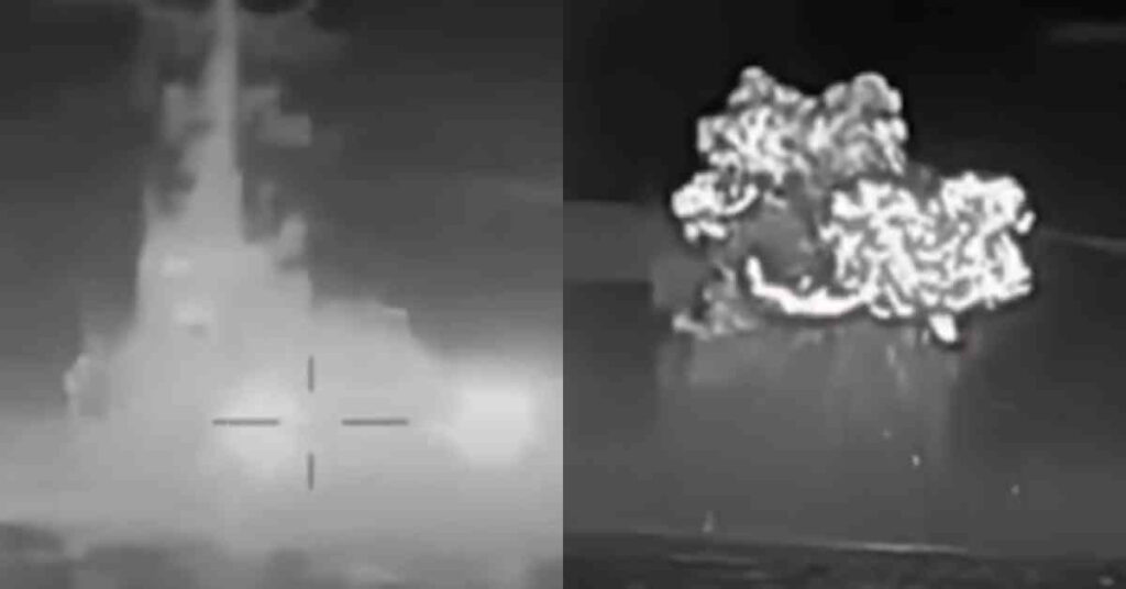 Watch: Ukrainian Forces Destroy Russian Missile Boat In Black Sea Operation