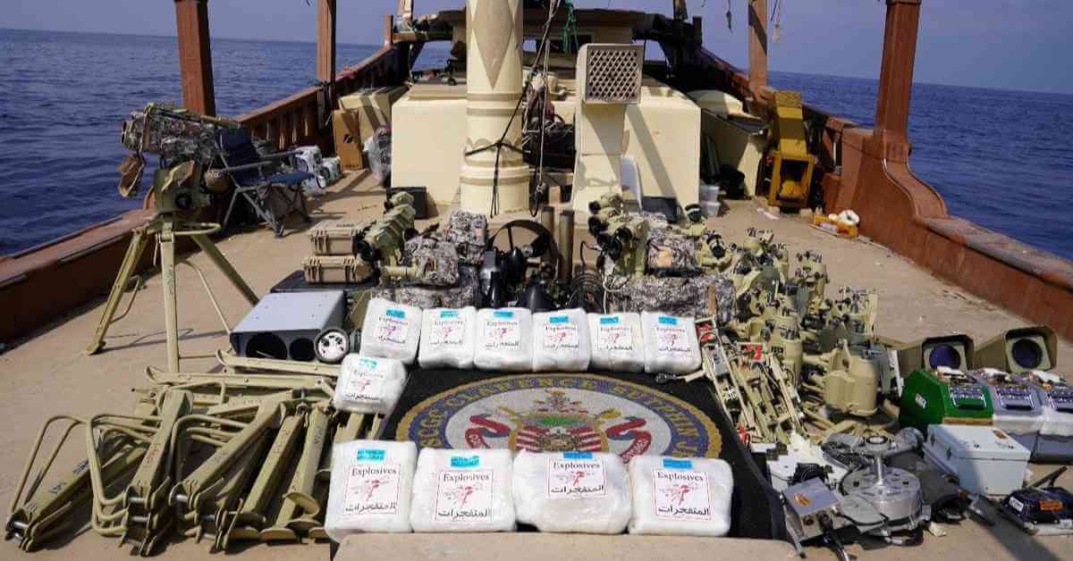 U.S Charges 4 Men Linked To Intercepted Vessel Transporting Iranian Weapons
