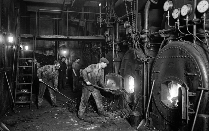 Titanic's Fire Room