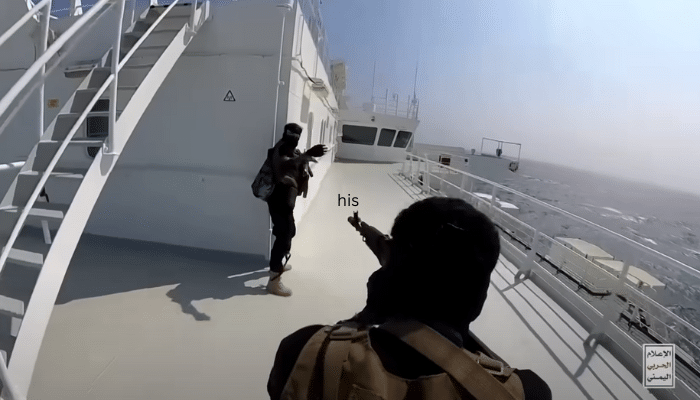 Houthis attack cargo ships