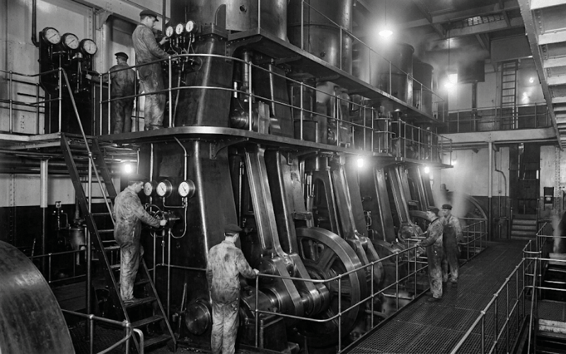 The Titanic’s Efficient Engines