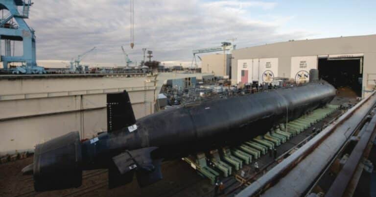 U.S. Navy’s Newest Virginia-Class Submarine, Massachusetts Launched