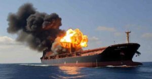 Houthi Missile Strike Leads to Fire Onboard Chinese Oil Tanker In the Red Sea