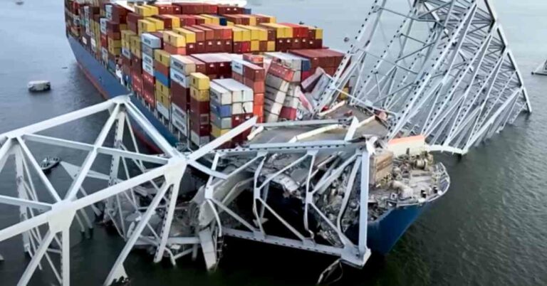 6 Presumed Dead After Massive Cargo Ship Rammed Into The Baltimore Bridge