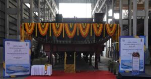 First IRS-Class Cadets’ Training Ship Launched At India’s L&T Shipyard