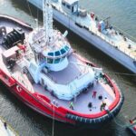 Turkey's Uzmar Shipyard Launches World's First LNG Dual Fuel Propulsion Tractor Tug, Sultanhani