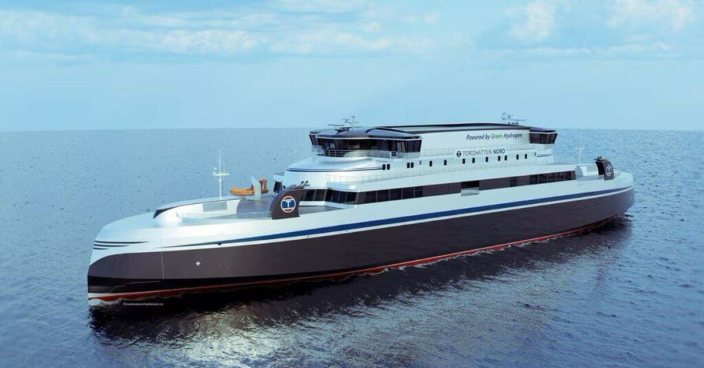 World's Largest Hydrogen Ferries To Be Built By Myklebust Shipyard In Norway