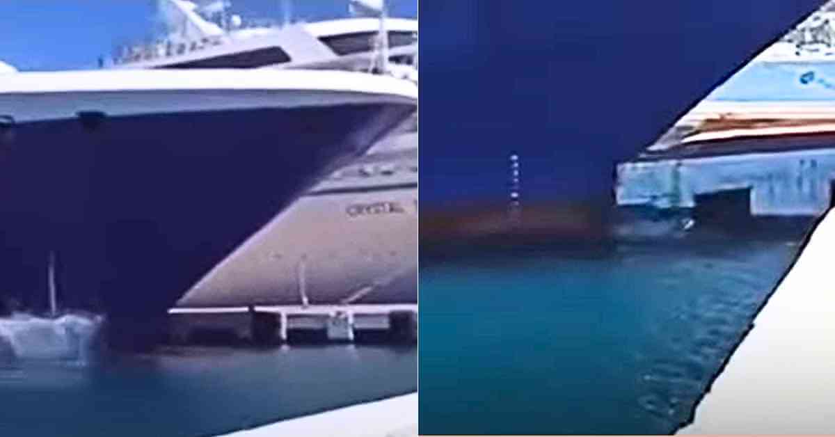 Watch: Cruise Ship Collides With Concrete Pier In Turkey’s Kusadasi Port