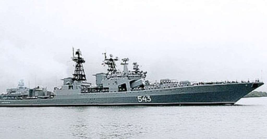 Russian Navy Frigate With Supersonic Missiles Reaches Mediterranean Sea For A Scheduled Drill