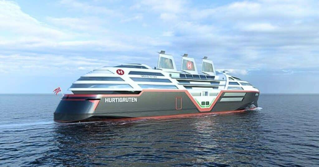 Hurtigruten’s Specially Designed Reactor Can Convert Food Waste into Compost in Just 24 Hours