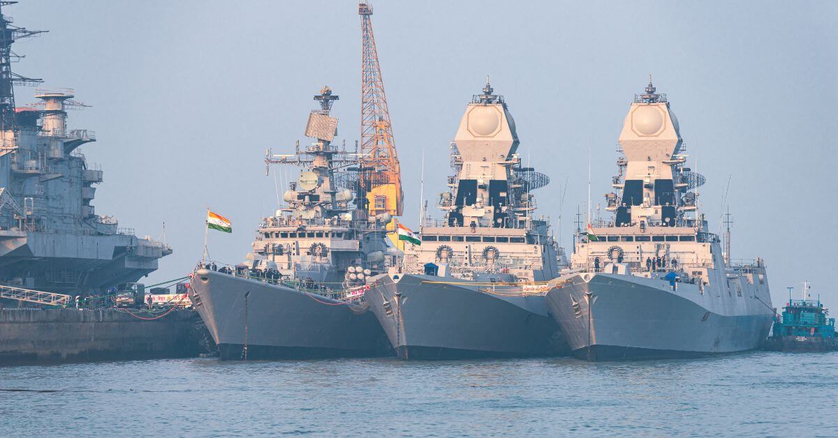 Indian Navy Warship