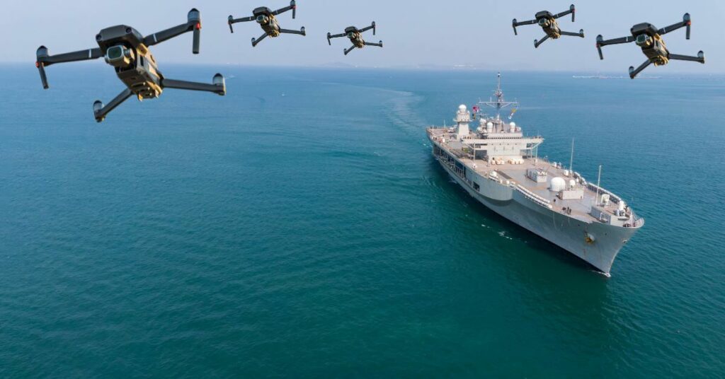 U.S. Navy Engages 5 Unmanned Drones Launched By Houthis Over Red Sea
