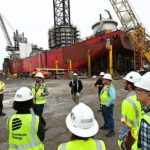 The First U.S.-built Wind Turbine Installation Vessel, The Charybdis, Launched