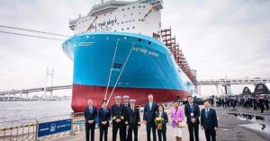 World's Second Largest Methanol-Enabled Container Ship Christened In Japan