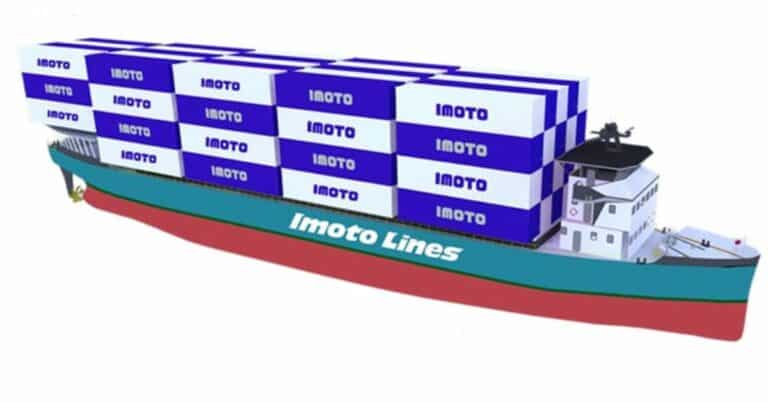 Zero-Emission Container Ships With Exchangeable Container Batteries in the Making