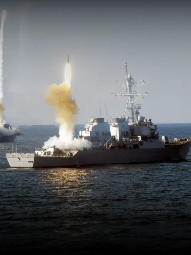 US Navy Warships Fire SM-3 Missiles For the 1st Time To Shoot Down Iranian Missiles