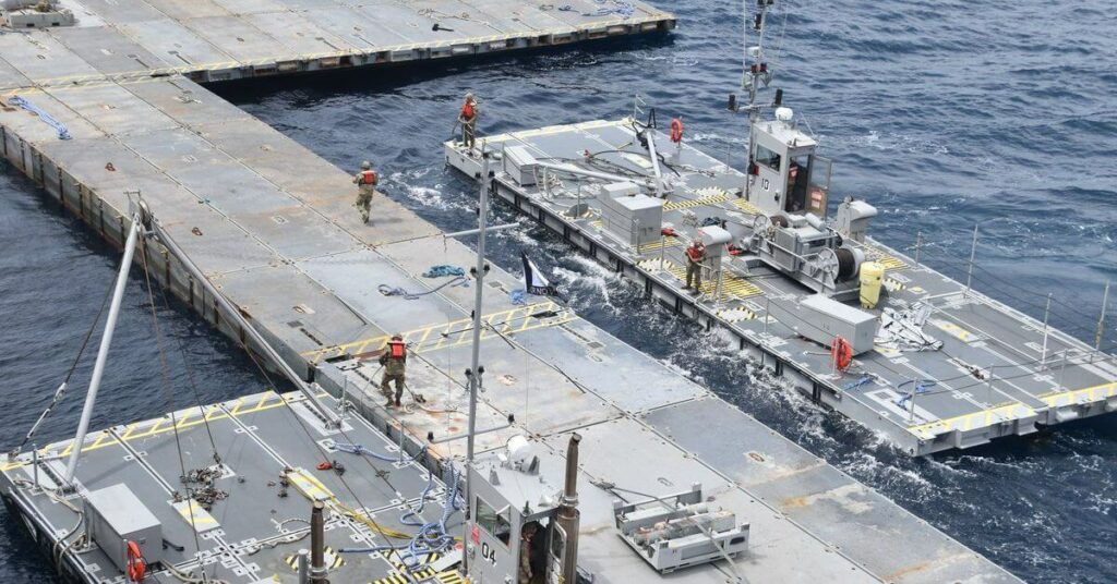 U.S Halts Construction Of Pier Off Gaza Coast, Shifts Operations To Israeli Port of Ashdod