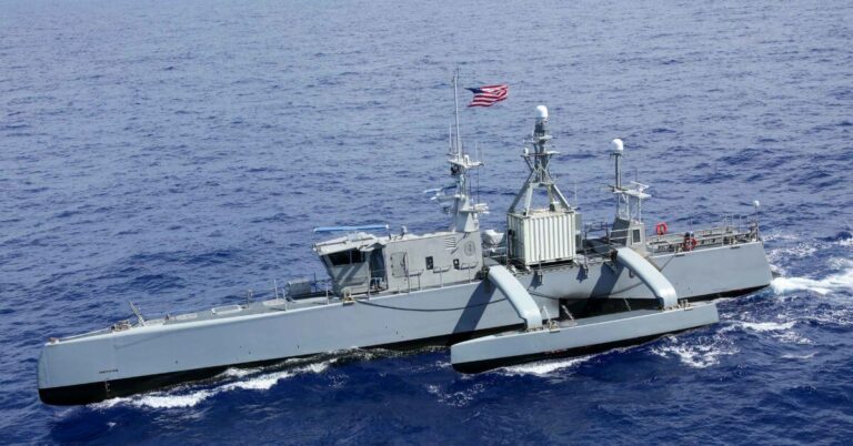 U.S. Navy Establishes Unmanned Surface Vessel Squadron Three At Naval Amphibious Base Coronado