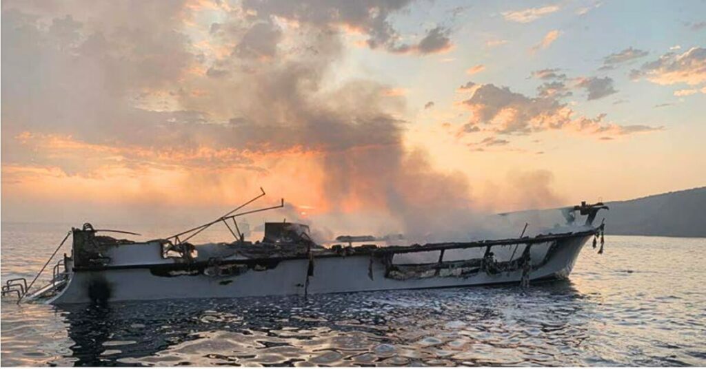 Captain Of Dive Boat That Caught Fire, Killing 34, Sentenced To 4 Years In Prison