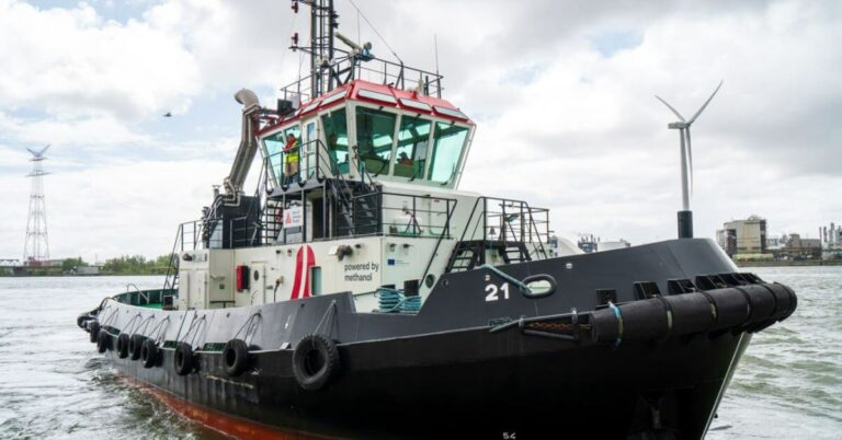 Port Of Antwerp-Bruges Launches The World’s First Methanol-Powered Tugboat
