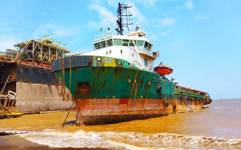 Alang Ship Breaking Yard