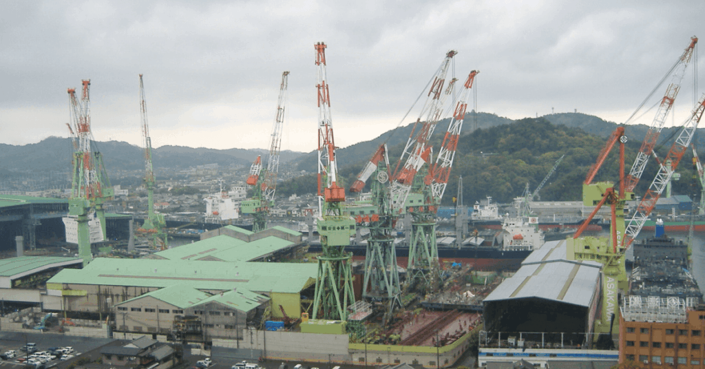 Crane Accident At Japan’s Imabari Shipbuilding Injures 7 Workers