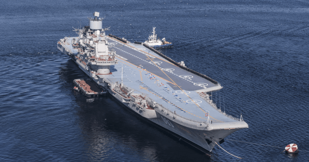 Russia To Scrap Its Only Aircraft Carrier After Long Struggle With Repairs