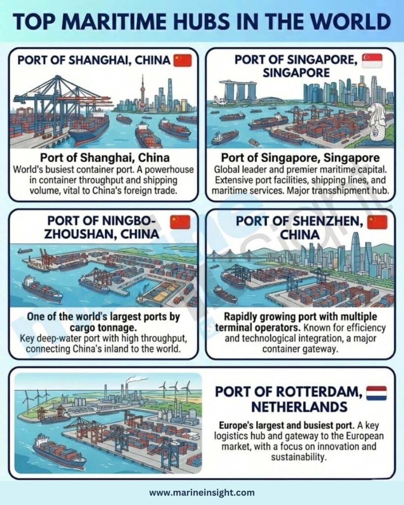 maritime hubs