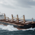 rough sea ship