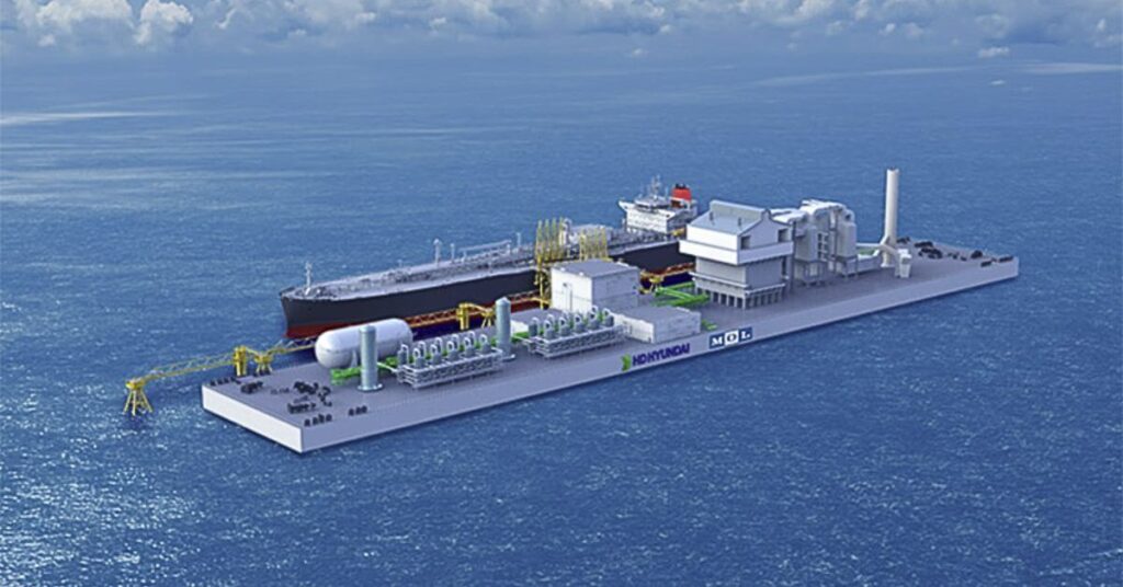 LR Grants AiP For Floating Ammonia Cracker Unit To Power Onshore Hydrogen Supply