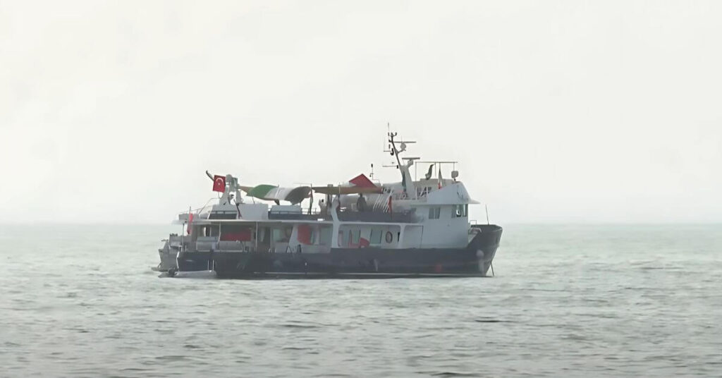 Global Sumud Flotilla Claims Second Drone Attack On Gaza Aid Boat In 2 Days