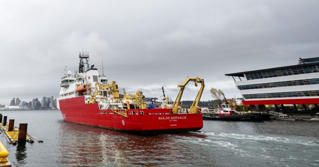 Seaspan Delivers Canada’s Newest Oceanographic Science Vessel To The Coast Guard
