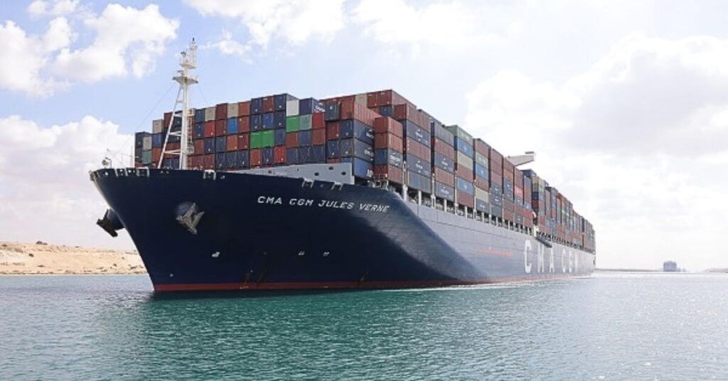 Suez Canal Ready To Receive Mega Container Ships With Transit Of Two Giant Vessels