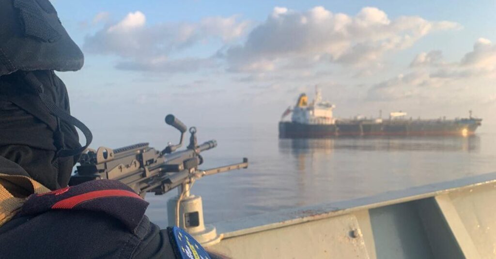EU Naval Forces Free Hijacked Tanker And Its 24 Crew From Pirates In The Indian Ocean