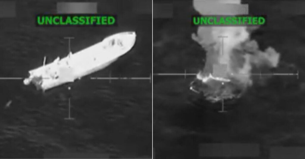 US Launches Two Deadly Strikes On Suspected Drug Boats In Eastern Pacific, Killing Six