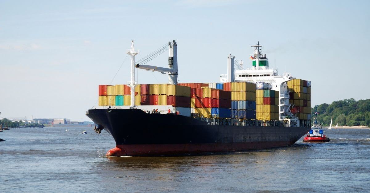 container ship