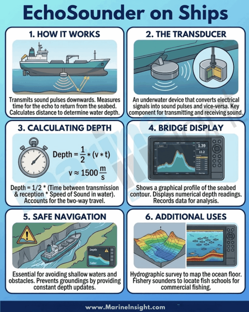 echo sounder on ships