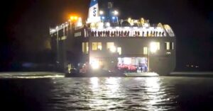Captain of Grounded Ferry Never Entered Bridge While Navigating Hazardous Channel Over 1,000 Times