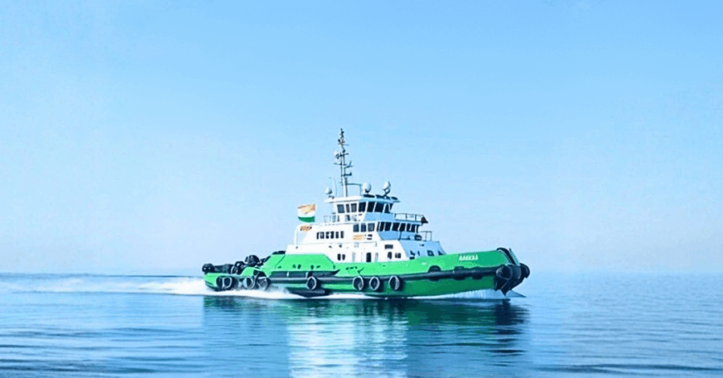 India Begins Construction Of Its First Zero-Emission Green Tug For Deendayal Port