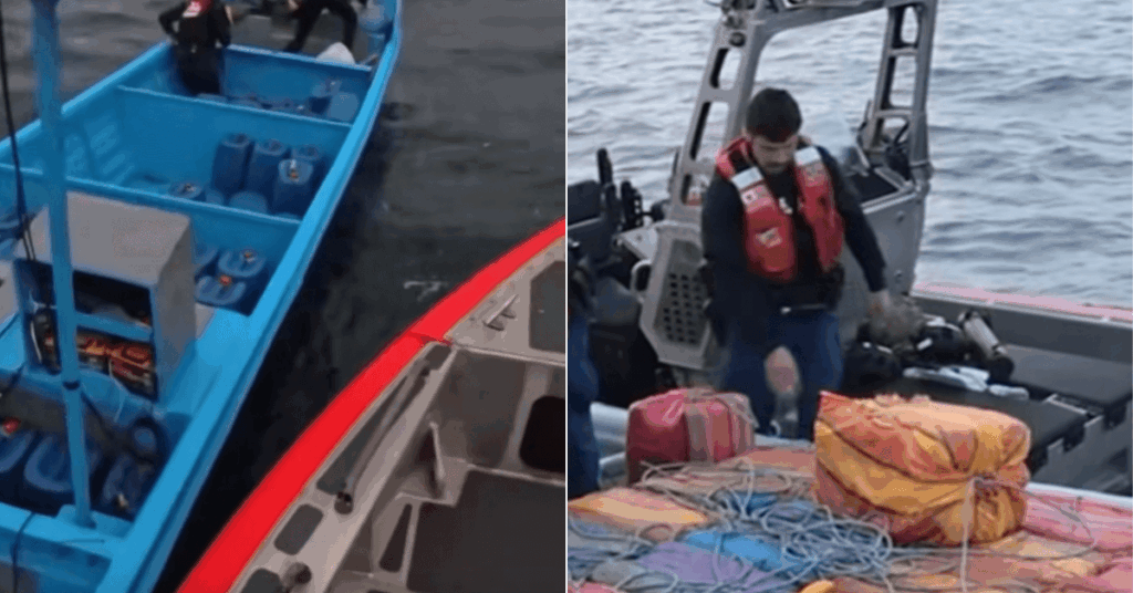 Video: US Coast Guard Makes Largest At-Sea Interdiction Since 2007, Chases Down Cocaine-Laden Vessel