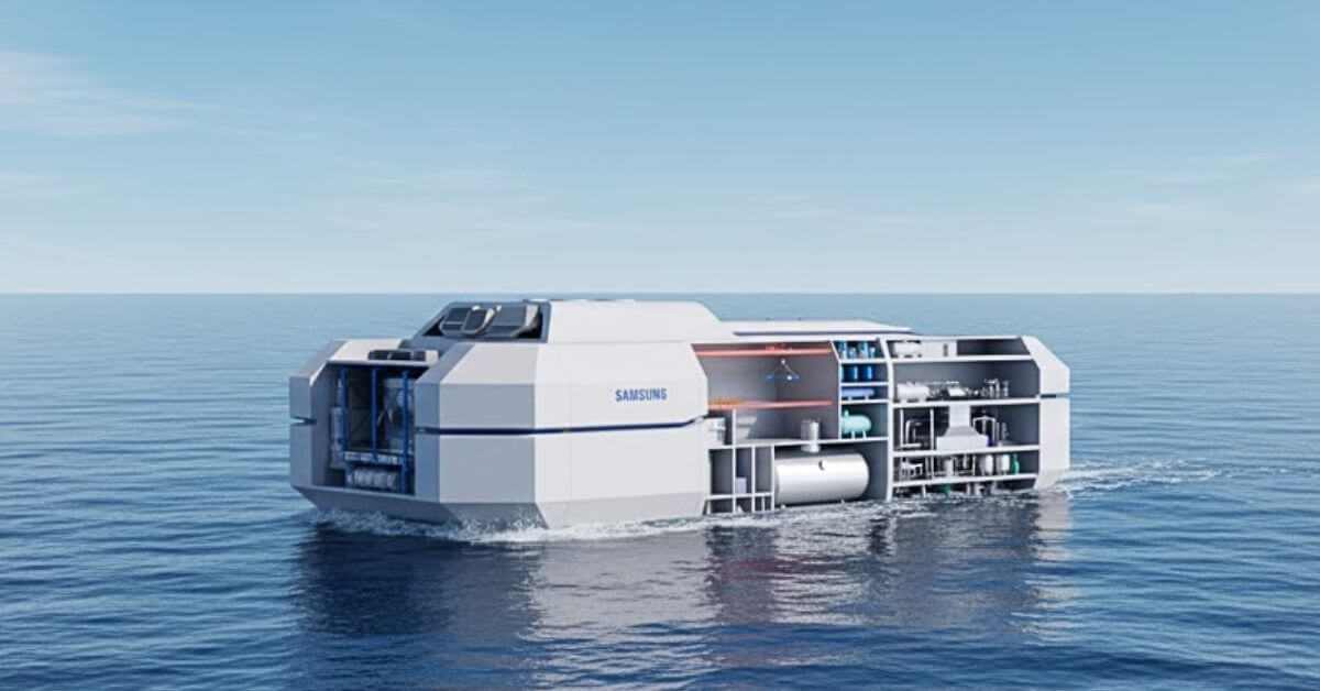 planta nuclear flotante SHI