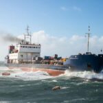 Iranian Cargo Vessel Runs Aground In Caspian Sea After Mysterious Hull Breach