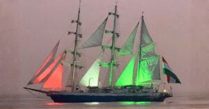 Indian Navy’s Sail Training Ship ‘INS Sudarshini’ Sets Sail On 10-Month Transoceanic Voyage
