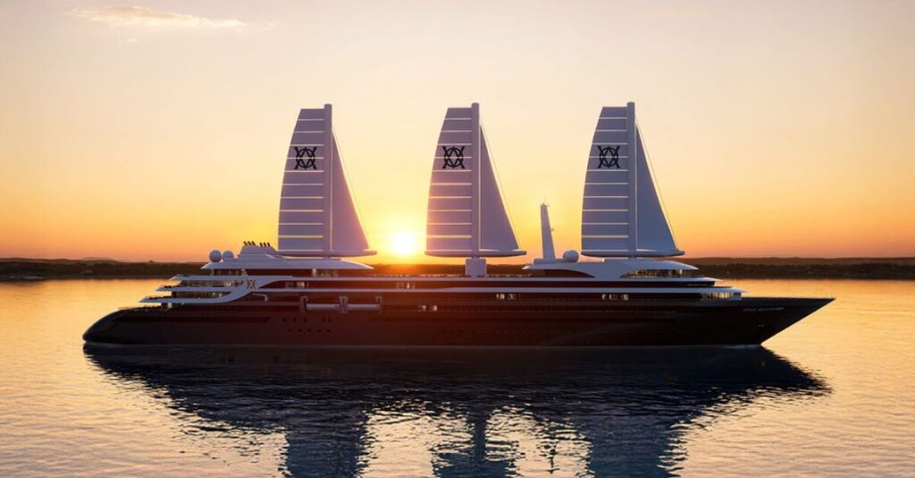 Atlas Ocean Voyages Plans Wind-Powered Luxury Expedition Yacht For 2028 Launch