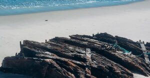 136-Year-Old Shipwreck Resurfaces On Island Beach State Park In New Jersey