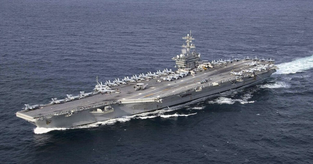 US Shoots Down Iranian Drone With ‘Unclear Intent’ Near Aircraft Carrier In Arabian Sea