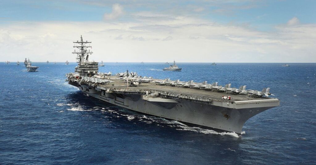 World’s Largest US Aircraft Carrier USS Gerald R. Ford Battles Massive Toilet Failure Amid Iran Tensions